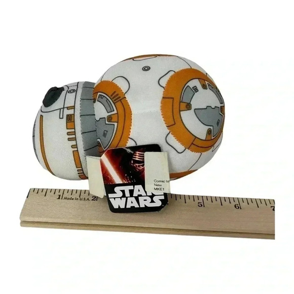 STAR WARS ROBOT BB-8 PLUSH ACTION FIGURE TOY 2016 5.5 IN ICONIC SOFT HUGGABLE - Picture 7 of 9